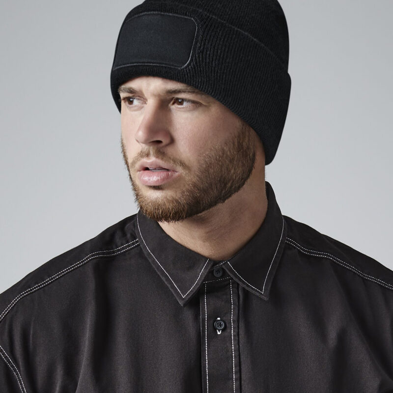 Recycled original patch beanie