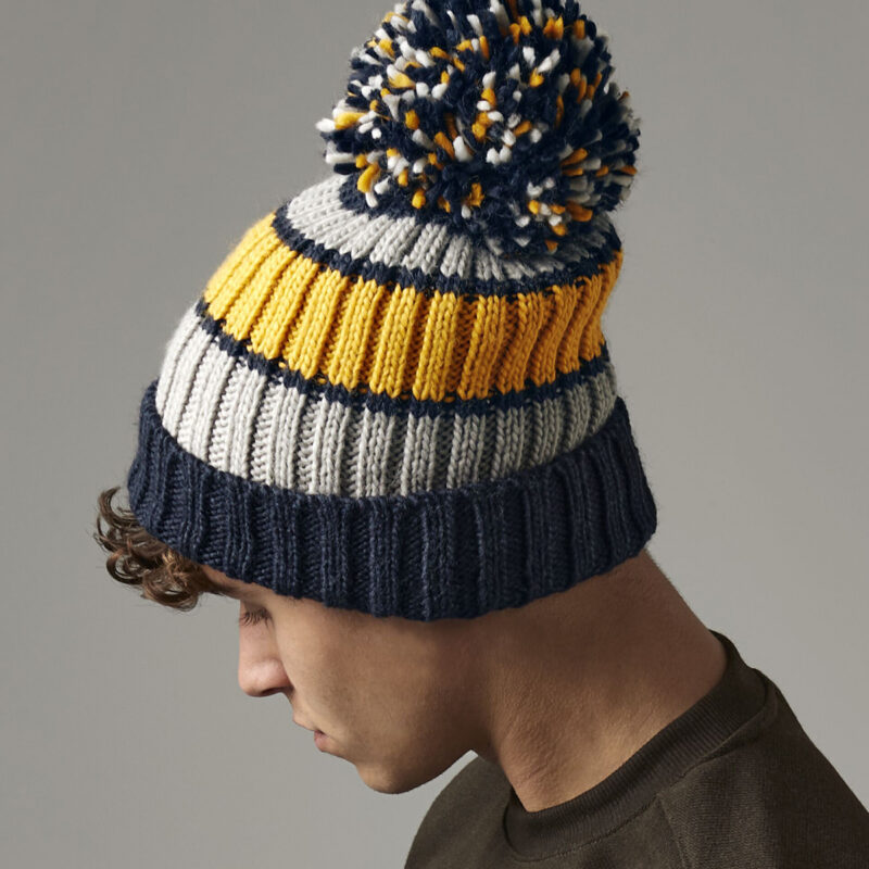 Hygge striped beanie