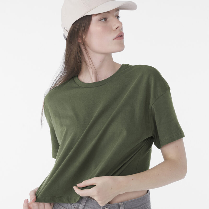 Women’s Jersey crop tee