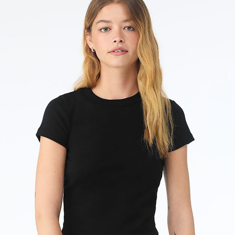 Women’s micro rib baby t-shirt