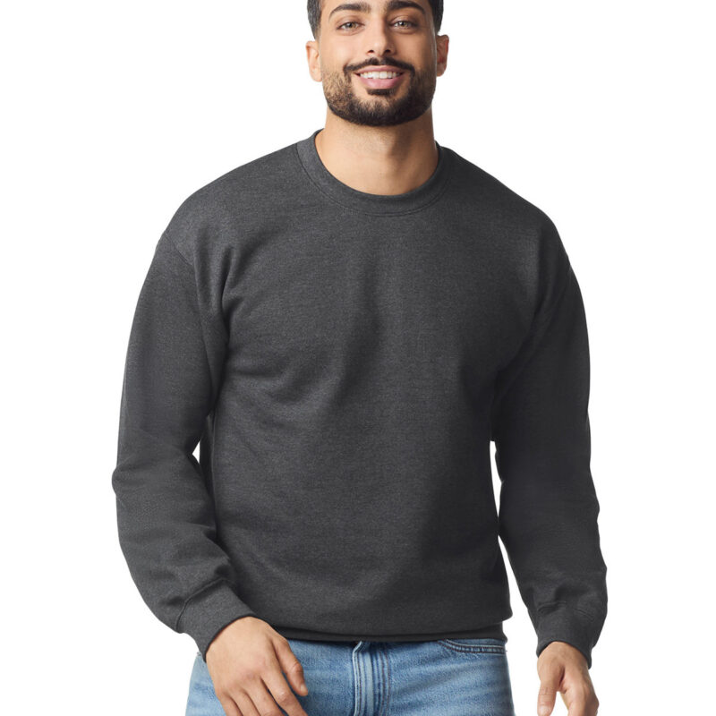 Softstyleâ„¢ midweight fleece adult crew neck