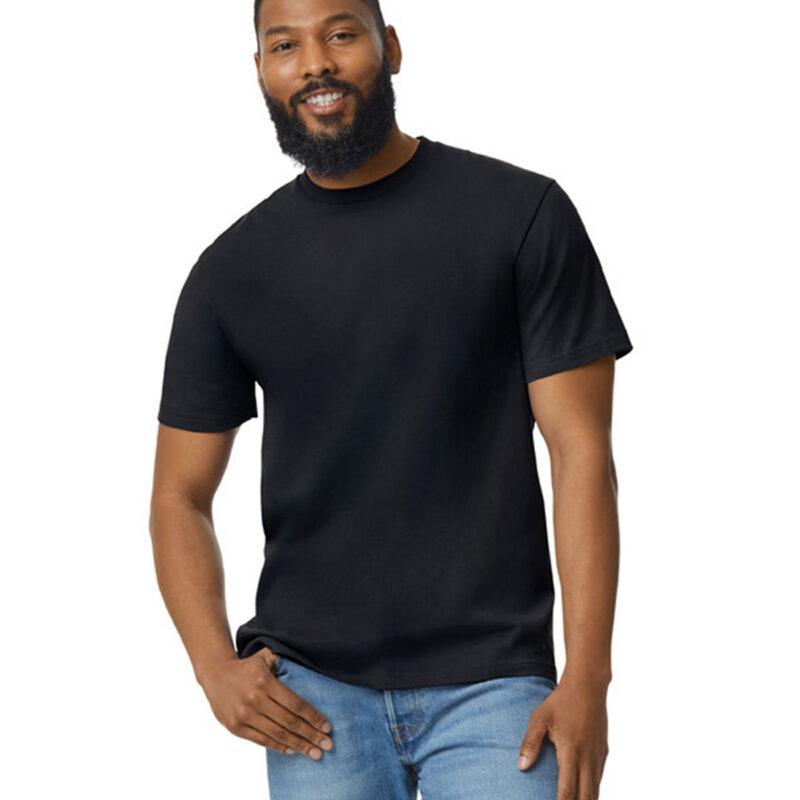 Softstyleâ„¢ midweight adult no-label enzyme wash t-shirt