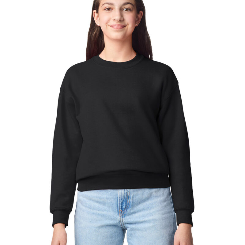 Heavy Blendâ„¢ youth crew neck sweatshirt