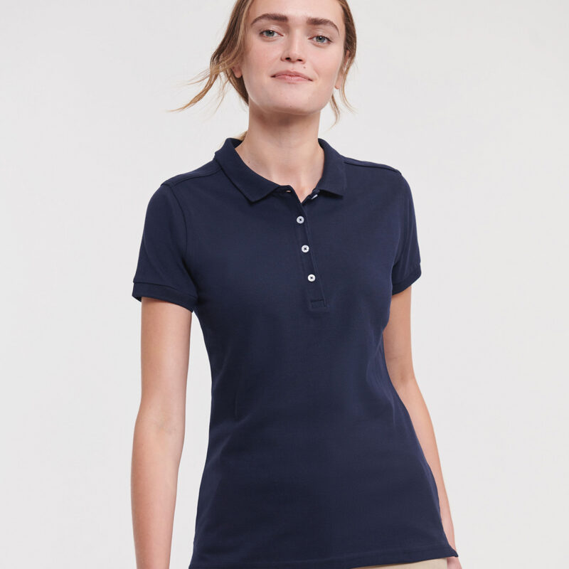 Women's stretch polo