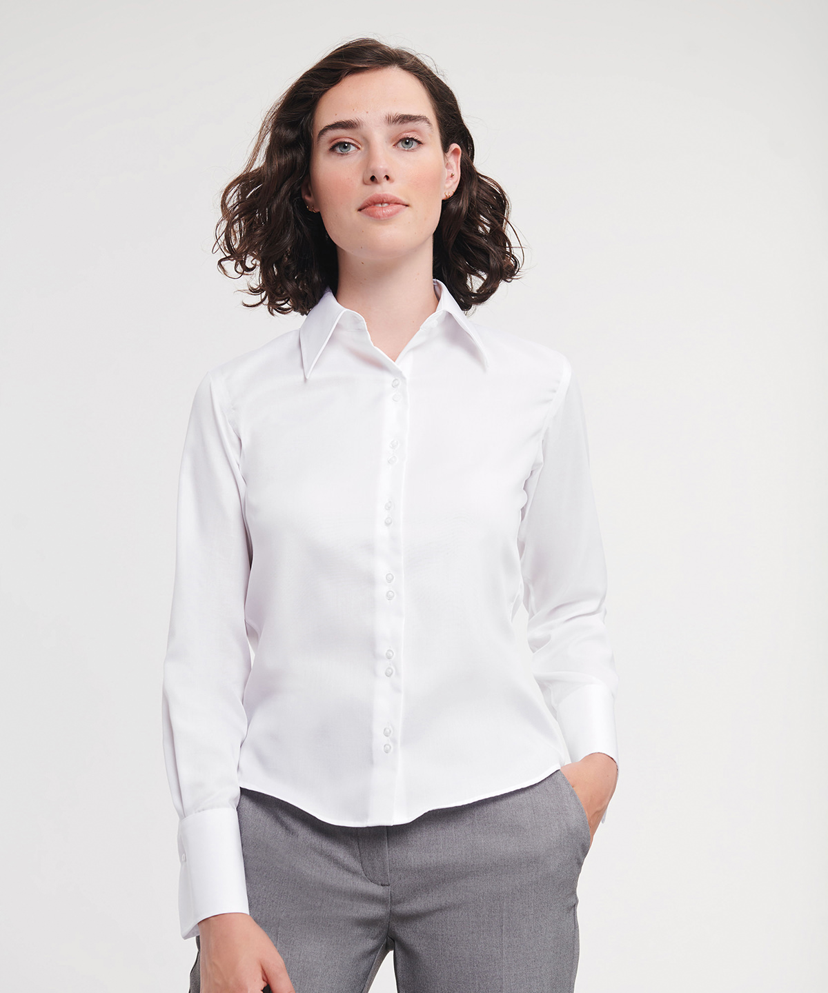 Women's long sleeve ultimate non-iron shirt