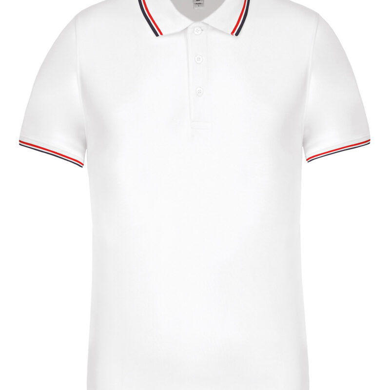 Short sleeve polo shirt