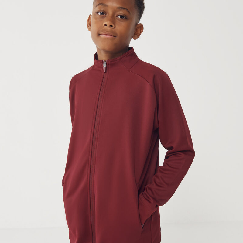 Kids knitted tracksuit top