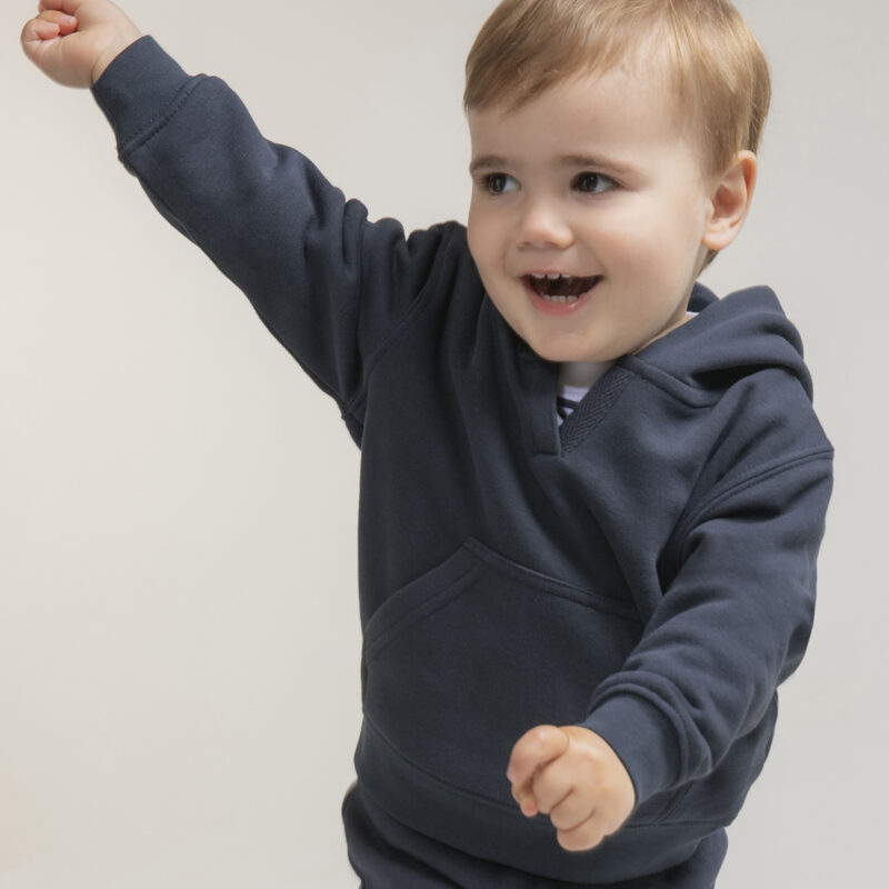 Toddler hooded sweatshirt with kangaroo pocket