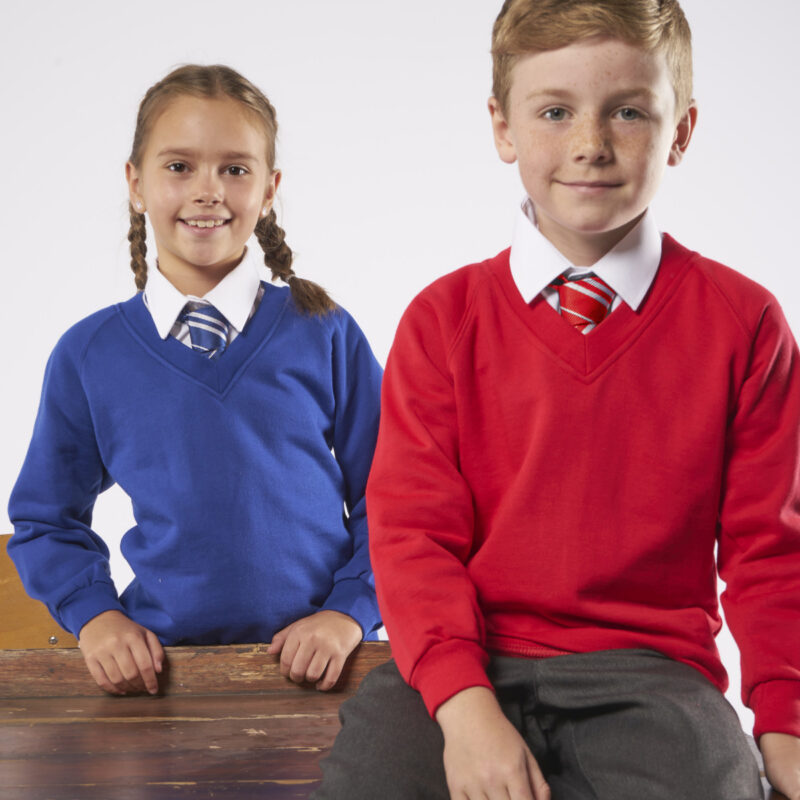 Kids Coloursureâ„¢ v-neck sweatshirt