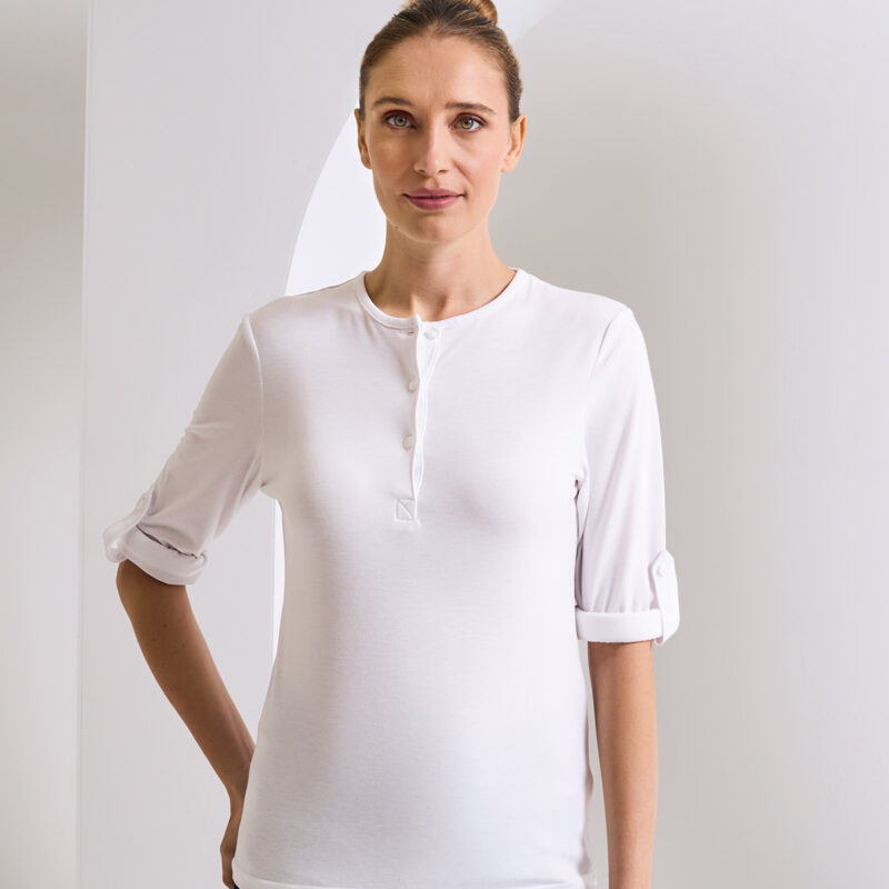 Women's Long John roll-sleeve tee