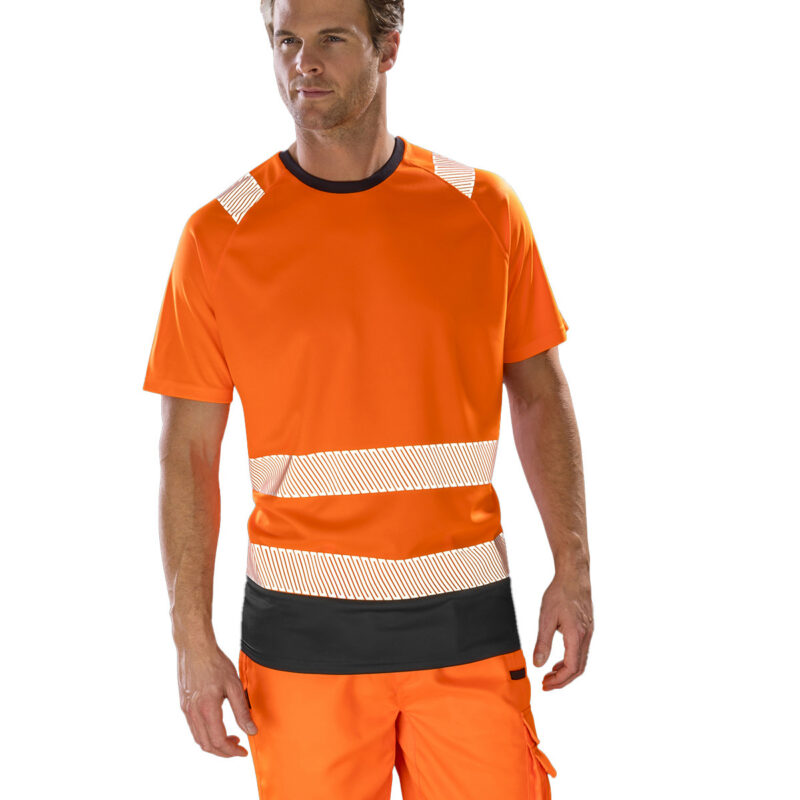 Recycled safety t-shirt