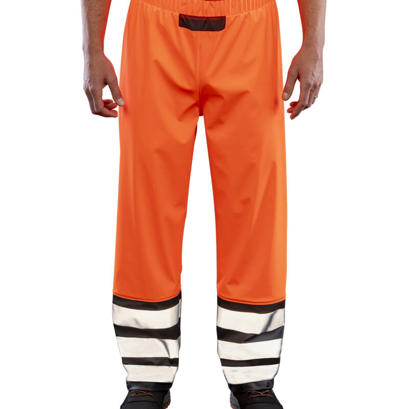 Heavy-duty prism PU safe and dry trousers with recycled backing