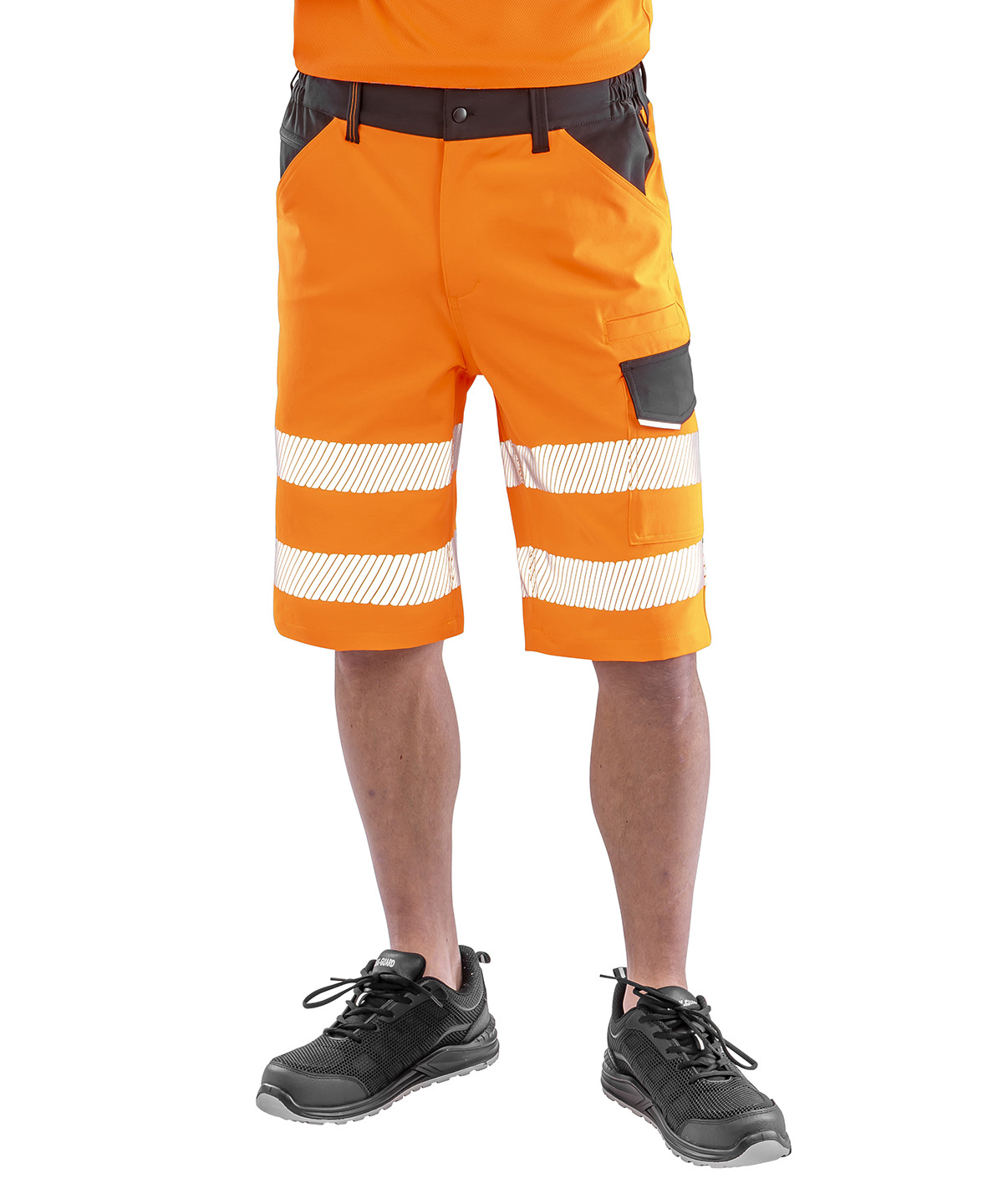 Safe-Guard recycled dynamic stretch safety shorts