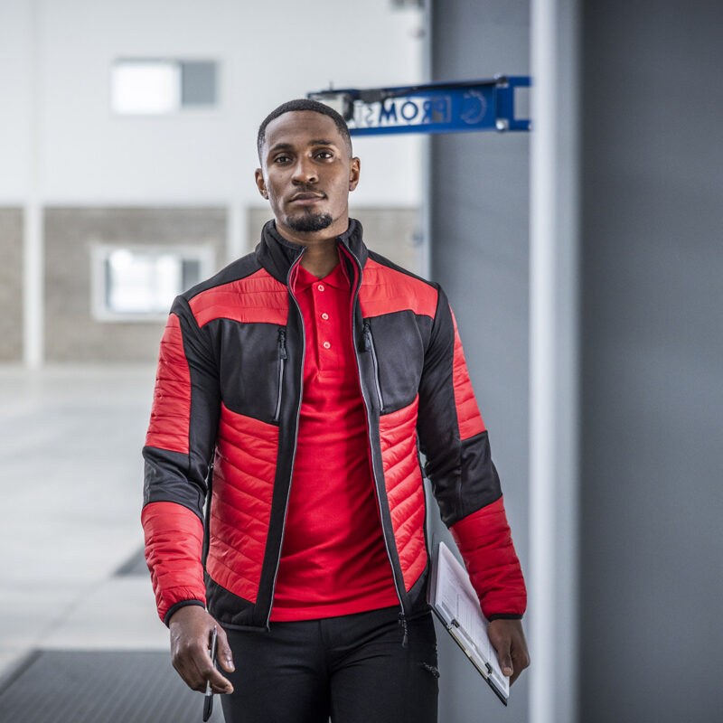 E-Volve unisex thermal hybrid jacket