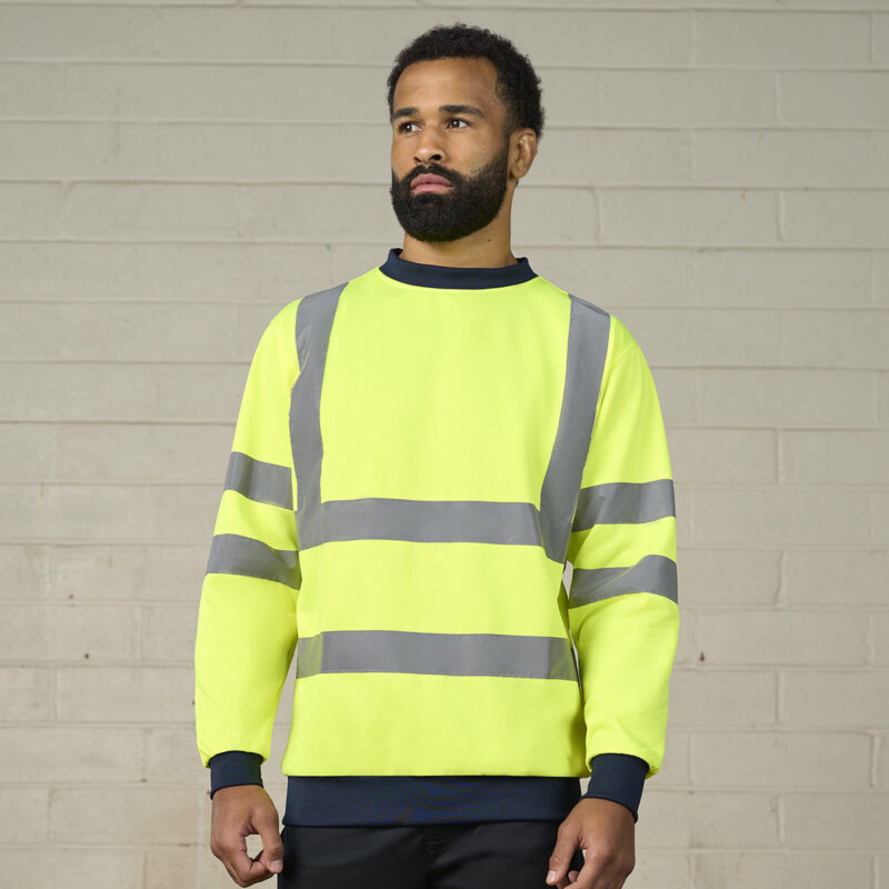 High visibility sweatshirt