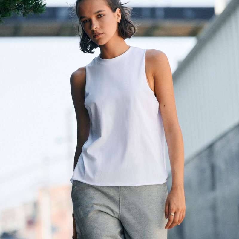 High neck vest