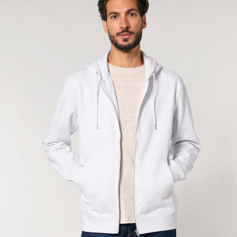 Unisex Cultivator 2.0 iconic zip-thru hoodie sweatshirt (STSU179)