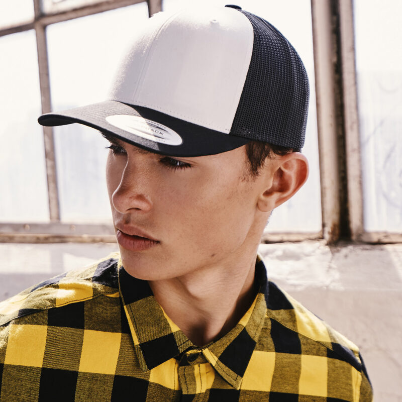 Retro trucker coloured front (6606CF)